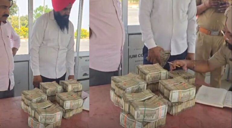 ਸਮਰਾਲਾ ਪੁਲਿਸ ਵੱਲੋਂ ਭਾਰੀ ਮਾਤਰਾ ’ਚ ਨਕਦੀ ਸਮੇਤ ਦੋ ਗ੍ਰਿਫਤਾਰ/ ਇਨੋਵਾ ਕਾਰ ਦੀ ਤਲਾਸ਼ੀ ਦੌਰਾਨ 50 ਲੱਖ ਰੁਪਏ ਨਕਦੀ ਬਰਾਮਦ/ ਨਾਕੇ ਦੌਰਾਨ ਲਈ ਸੀ ਤਲਾਸ਼ੀ, ਅਗਲੀ ਕਾਰਵਾਈ ਕੀਤੀ ਸ਼ੁਰੂ